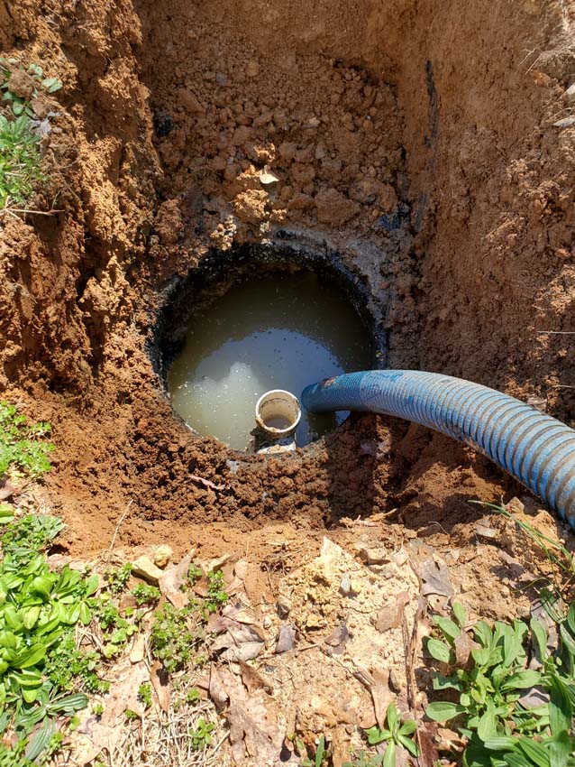 Detail the potential health risks associated with a poorly maintained septic system